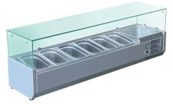 Холодильная витрина для ингредиентов Koreco VRX 1500 395 WN