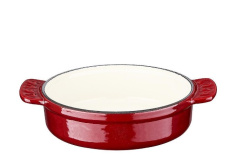 Сковорода для подачи LAVA Edition 0,36 л, L 170 мм, B 135 мм, D 140 мм, H 39 мм красная