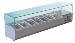 Холодильная витрина для ингредиентов Koreco VRX 1500 335 WN