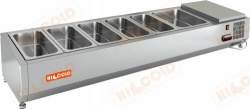 Холодильная витрина для ингредиентов HICOLD VRTO 1485