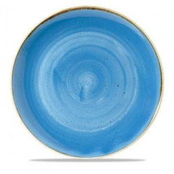 Тарелка глубокая CHURCHILL Stonecast d 310мм, 2,4 л, без борта, цвет Cornflower Blue SCFSPLC21