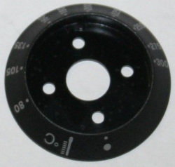 Шкала термостата UNOX KMN1065A (80-300°C) для печей конвекционных электрических серии XF