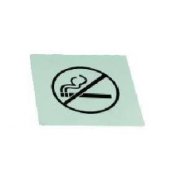 Табличка информационна MGSteel "Не курить" L 125 мм, H 125 мм