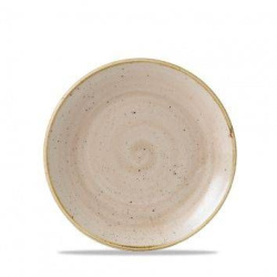 Тарелка мелкая CHURCHILL Stonecast d 165мм, без борта, цвет Nutmeg Cream SNMSEVP61