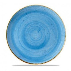 Тарелка мелкая CHURCHILL Stonecast 28,8 см, без борта Cornflower Blue SCFSEV111