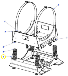 Амортизатор FAGOR 12024980 (P630111000) для машин стиральных серии LA