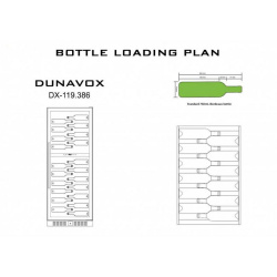 Шкаф винный Dunavox DX-119.386DB