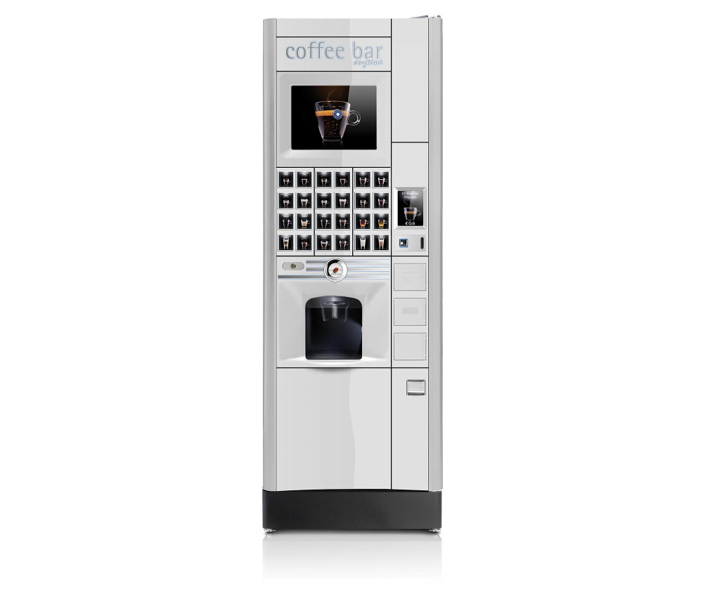Аппарат вендинговый для горячих напитков Rheavendors Luce X2 premium EE7 R2T 1T white – фото 2 в каталоге Москвы