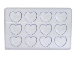 Форма для конфет Martellato "Сердце" L 275 мм, B 175 мм