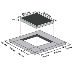 Варочная панель индукционная Libhof PH-62453I