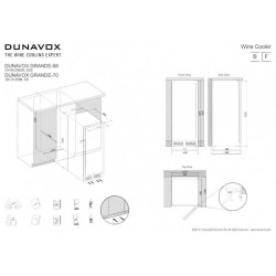 Шкаф винный Dunavox DX-70.258B