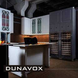 Шкаф винный Dunavox DX-74.230DB