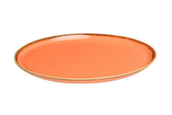 Тарелка для пиццы 20 см оранжевый Porland